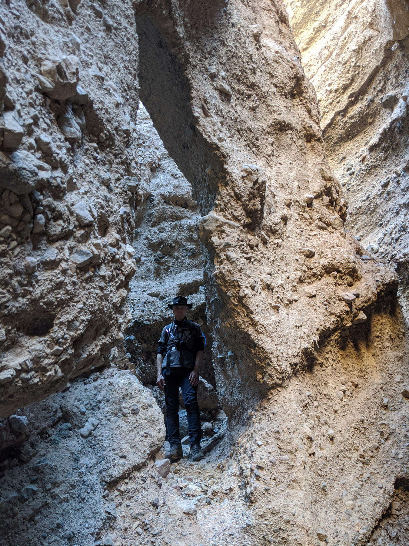 Eric in the slot canyon