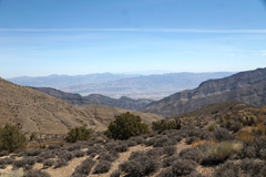 looking east from the top of Wood Canyon 