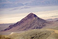 Death Valley Buttes with Cottonwood Canyon behind 
