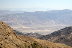 Death Valley from the top of Wood Canyon 
