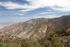 ridges to the south along the Panamint Range 