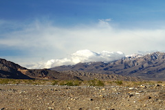 view towards Towne Pass from Stovepipe Wells 