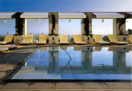 Mondrian Hotel pool