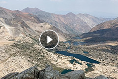 Panoramic movie from North Peak